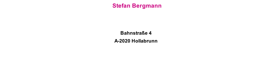 Stefan Bergmann
